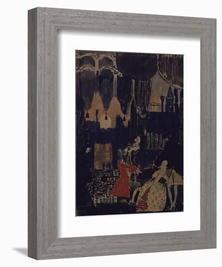 Stage Design for the Opera Mozart and Salieri by N. Rimski-Korsakov, 1902-Alexander Yakovlevich Golovin-Framed Giclee Print