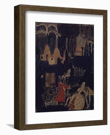 Stage Design for the Opera Mozart and Salieri by N. Rimski-Korsakov, 1902-Alexander Yakovlevich Golovin-Framed Giclee Print