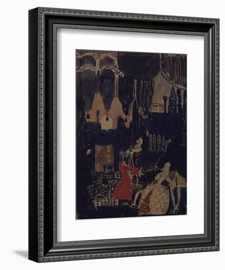 Stage Design for the Opera Mozart and Salieri by N. Rimski-Korsakov, 1902-Alexander Yakovlevich Golovin-Framed Giclee Print