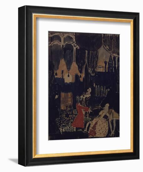 Stage Design for the Opera Mozart and Salieri by N. Rimski-Korsakov, 1902-Alexander Yakovlevich Golovin-Framed Giclee Print