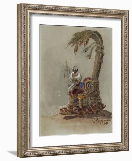 Stage Design for the Opera Ruslan and Lyudmila by M. Glinka-Viktor Alexandrovich Hartmann-Framed Giclee Print