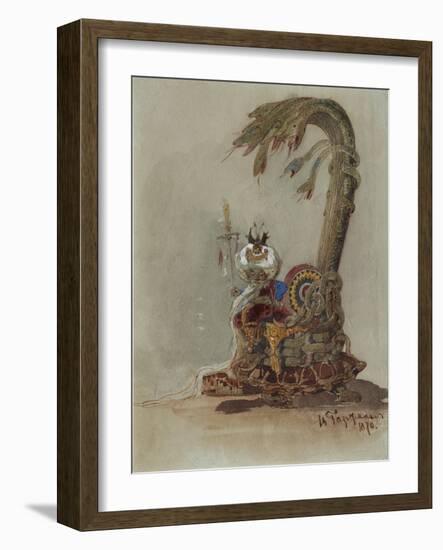 Stage Design for the Opera Ruslan and Lyudmila by M. Glinka-Viktor Alexandrovich Hartmann-Framed Giclee Print