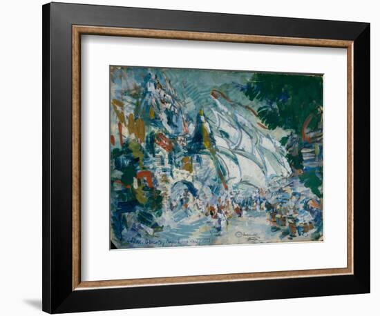 Stage Design for the Opera Sadko by N. Rimsky-Korsakov, 1906-Konstantin Alexeyevich Korovin-Framed Giclee Print