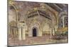 Stage Design for the Opera the Tsar's Bride by N. Rimsky-Korsakov, 1899-Mikhail Alexandrovich Vrubel-Mounted Giclee Print