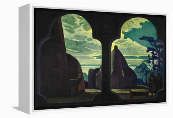 Stage Design for the Opera Tristan and Isolde by R. Wagner, 1912-Nicholas Roerich-Framed Premier Image Canvas