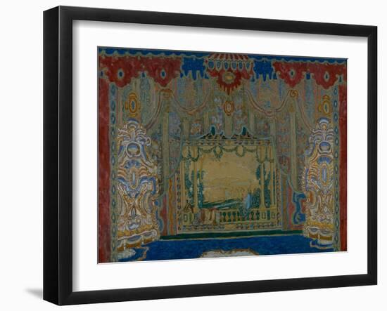 Stage Design for the Theatre Play Don Juan by Moliére, 1910-Alexander Yakovlevich Golovin-Framed Giclee Print