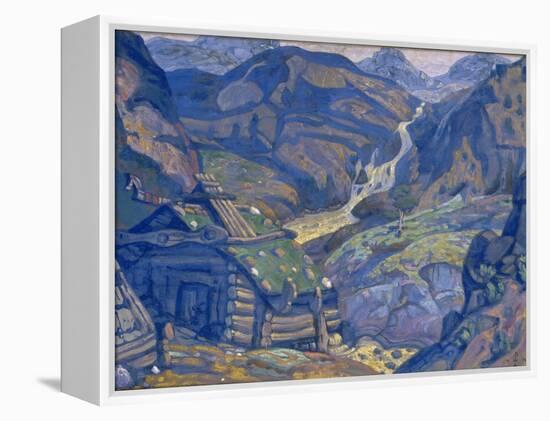 Stage Design for the Theatre Play Peer Gynt by H. Ibsen, 1912-Nicholas Roerich-Framed Premier Image Canvas