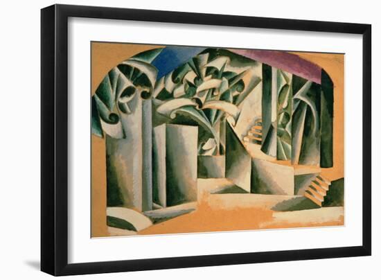 Stage Design For William Shakespeare's Play Romeo and Juliet, 1920-Liubov Sergeevna Popova-Framed Giclee Print