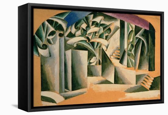 Stage Design For William Shakespeare's Play Romeo and Juliet, 1920-Liubov Sergeevna Popova-Framed Premier Image Canvas