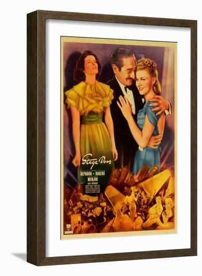 Stage Door, 1937-null-Framed Art Print