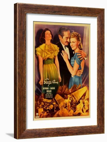 Stage Door, 1937-null-Framed Art Print