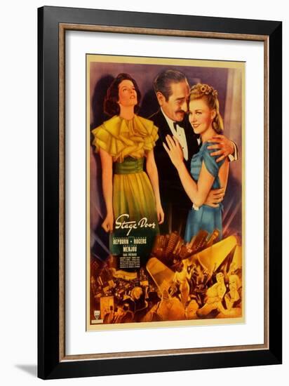 Stage Door, 1937-null-Framed Art Print