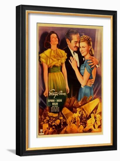 Stage Door, 1937-null-Framed Art Print