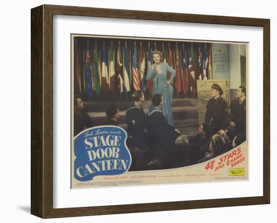 Stage Door Canteen, 1943-null-Framed Art Print