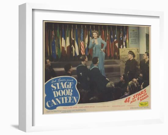 Stage Door Canteen, 1943-null-Framed Art Print