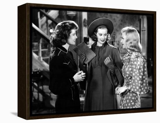 Stage Door, Katharine Hepburn, Lucille Ball, Ginger Rogers, 1937-null-Framed Stretched Canvas