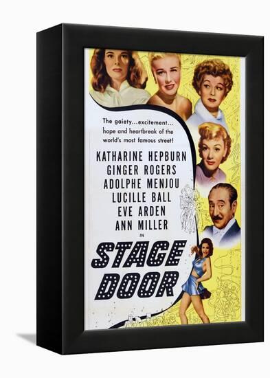 Stage Door-null-Framed Stretched Canvas