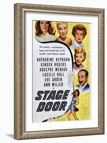 Stage Door-null-Framed Art Print