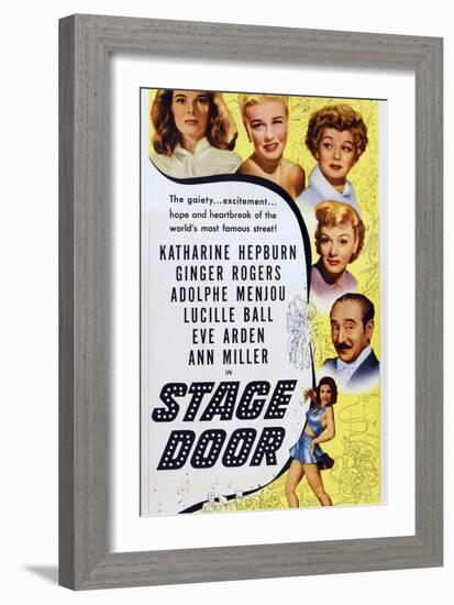 Stage Door-null-Framed Art Print