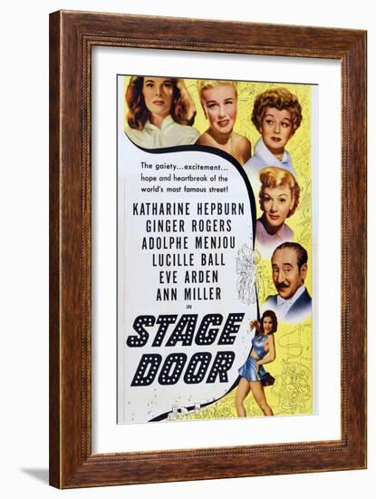 Stage Door-null-Framed Art Print