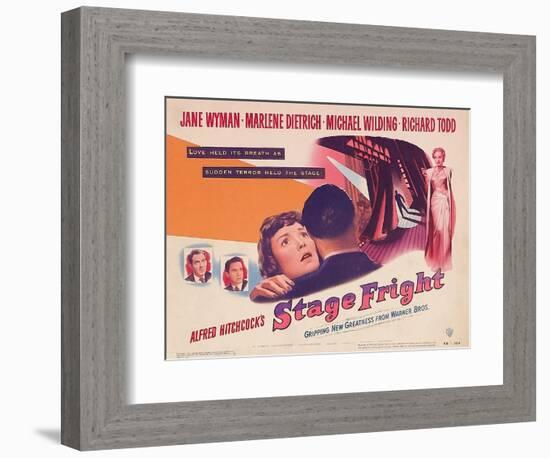 Stage Fright, 1950-null-Framed Art Print