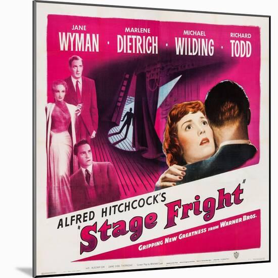 Stage Fright, 1950-null-Mounted Art Print