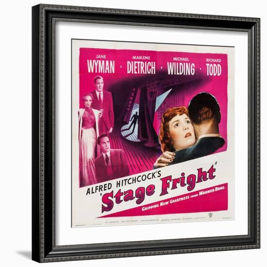 Stage Fright, 1950-null-Framed Art Print