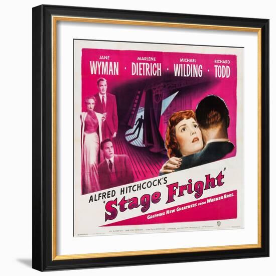 Stage Fright, 1950-null-Framed Art Print