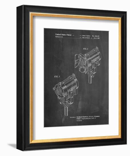 Stage Lighting Patent-Cole Borders-Framed Art Print