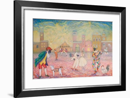 Stage of Fools 1-Silvia Pastore-Framed Giclee Print