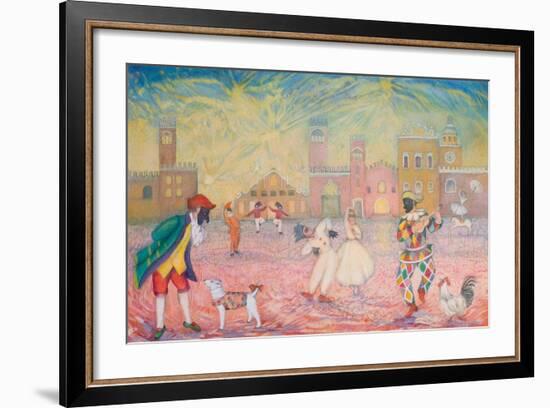 Stage of Fools 1-Silvia Pastore-Framed Giclee Print