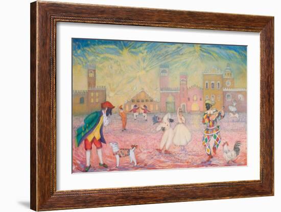 Stage of Fools 1-Silvia Pastore-Framed Giclee Print