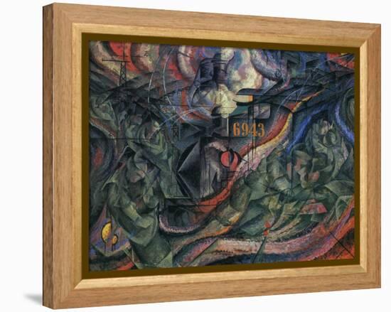 Stage of Mind: The Farewells-Umberto Boccioni-Framed Premier Image Canvas