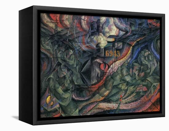 Stage of Mind: The Farewells-Umberto Boccioni-Framed Premier Image Canvas