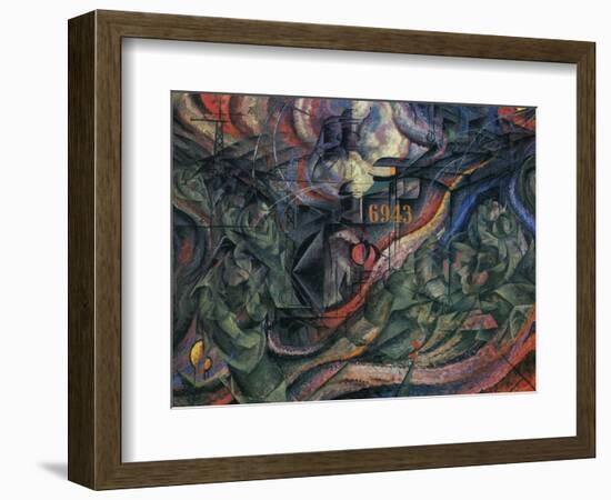 Stage of Mind: The Farewells-Umberto Boccioni-Framed Giclee Print