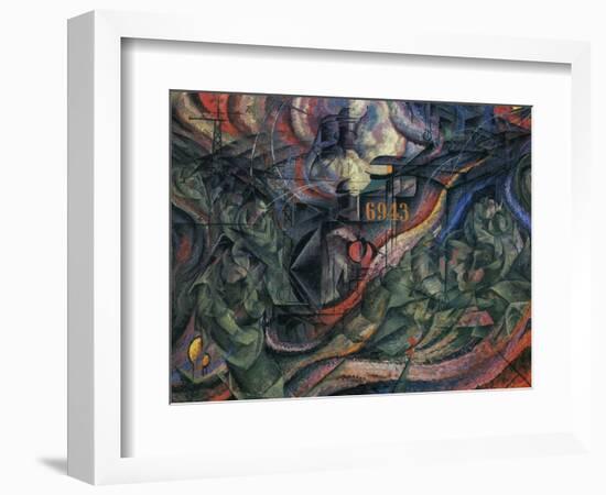 Stage of Mind: The Farewells-Umberto Boccioni-Framed Giclee Print