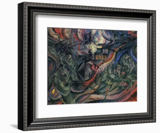 Stage of Mind: The Farewells-Umberto Boccioni-Framed Giclee Print