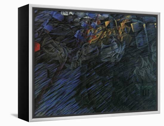 Stage of Mind: Those Who Go-Umberto Boccioni-Framed Premier Image Canvas