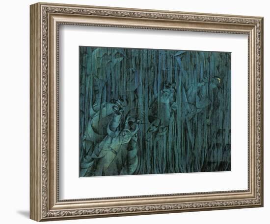 Stage of Mind: Those Who Stay-Umberto Boccioni-Framed Giclee Print