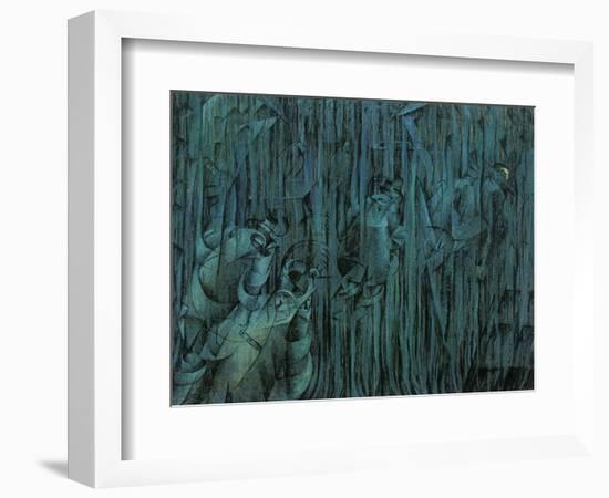 Stage of Mind: Those Who Stay-Umberto Boccioni-Framed Giclee Print