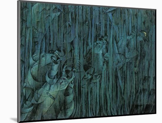 Stage of Mind: Those Who Stay-Umberto Boccioni-Mounted Giclee Print