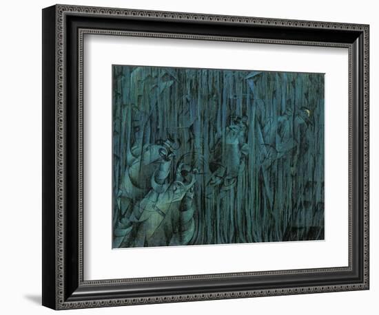 Stage of Mind: Those Who Stay-Umberto Boccioni-Framed Giclee Print