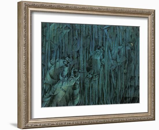 Stage of Mind: Those Who Stay-Umberto Boccioni-Framed Giclee Print