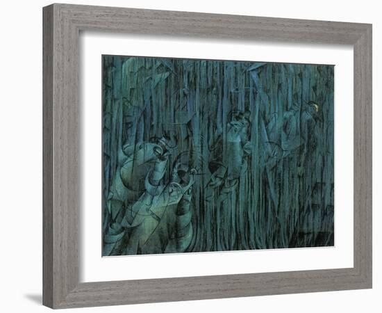 Stage of Mind: Those Who Stay-Umberto Boccioni-Framed Giclee Print