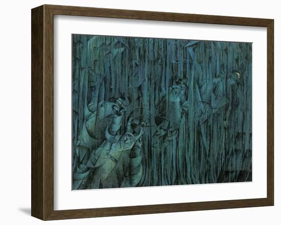 Stage of Mind: Those Who Stay-Umberto Boccioni-Framed Giclee Print