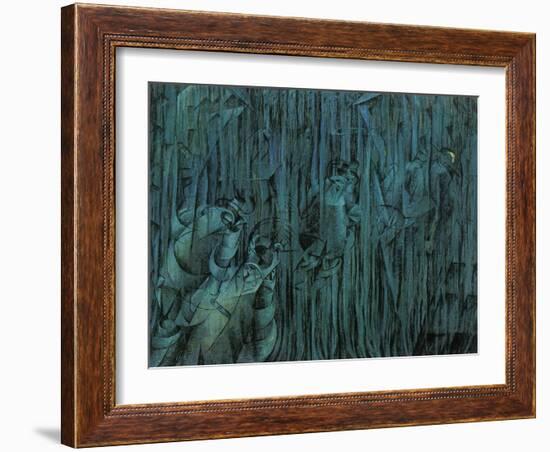 Stage of Mind: Those Who Stay-Umberto Boccioni-Framed Giclee Print