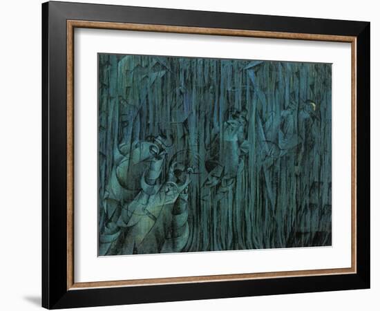 Stage of Mind: Those Who Stay-Umberto Boccioni-Framed Giclee Print