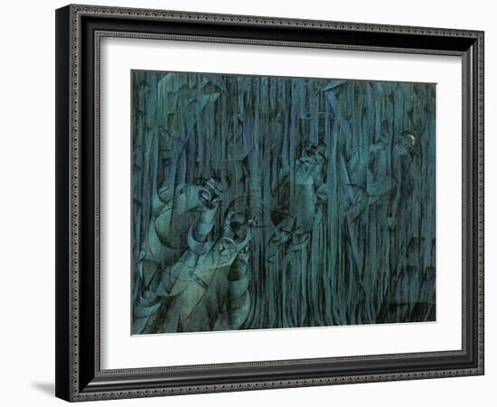 Stage of Mind: Those Who Stay-Umberto Boccioni-Framed Giclee Print