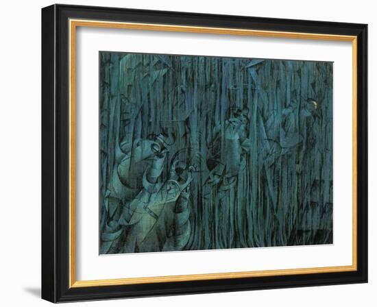 Stage of Mind: Those Who Stay-Umberto Boccioni-Framed Giclee Print