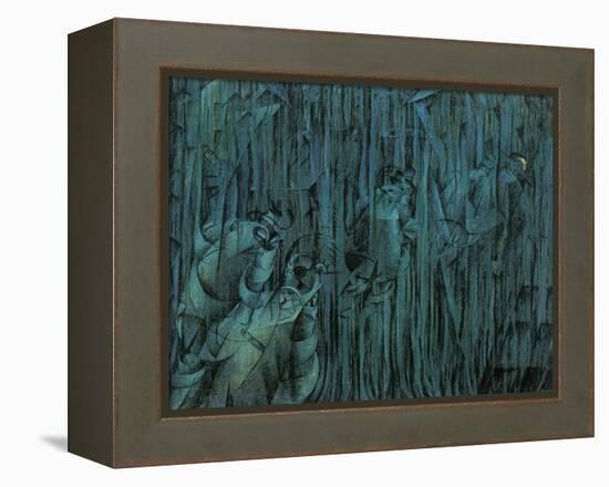 Stage of Mind: Those Who Stay-Umberto Boccioni-Framed Premier Image Canvas